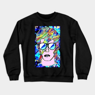 star man graffiti art 24 Crewneck Sweatshirt